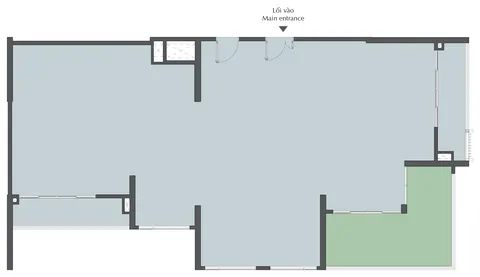 Bản vẽ căn Penthouse của chủ đầu tư